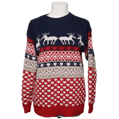 Kersttrui (Blauw, Rood, Wit) van Fab Acryl