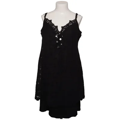 Robe (Noir) de Bottega Coton, Polyamide, Viscose