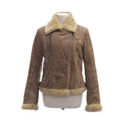 Shearling jas (Beige) van Oakwood Acryl, Polyester