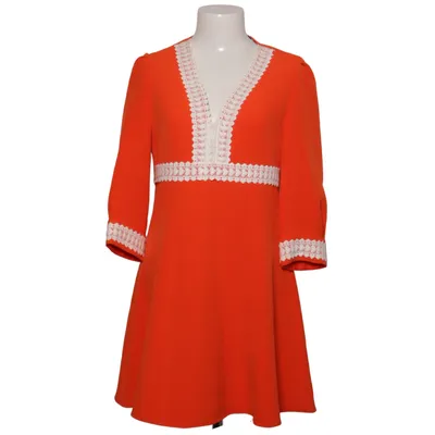 Kjole (Rød, Hvid) fra Maje Bomuld, Elastan, Polyester