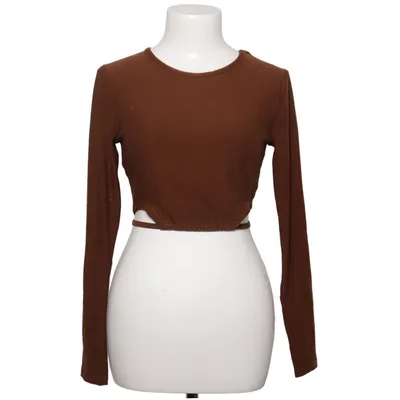 Crop top (Brun) fra Ardene Elastan, Polyester