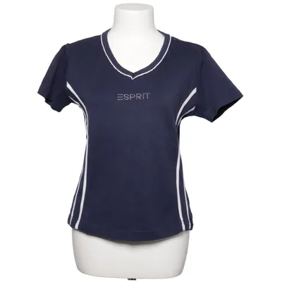 T-shirt (Blue, White) from ESPRIT Cotton