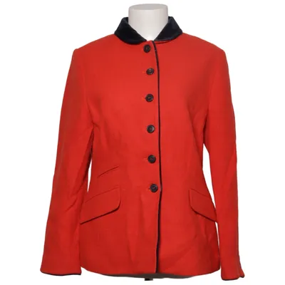 Blazer (Rot) von Josephine & Co Alpakawolle, Leinen, Viskose