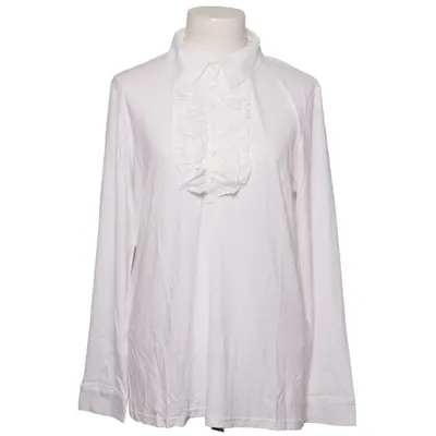 Blouse (Blanc) de Lavelle Coton, Élasthane, Viscose