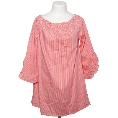 Jurk (NMNNAOMI L/S OFF SHOULDER FRILL SHIRT 2) van Noisy May Katoen