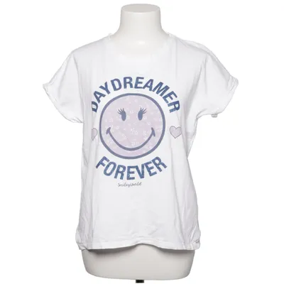 T-shirt (Wit, Blauw, Lila) van Smiley World