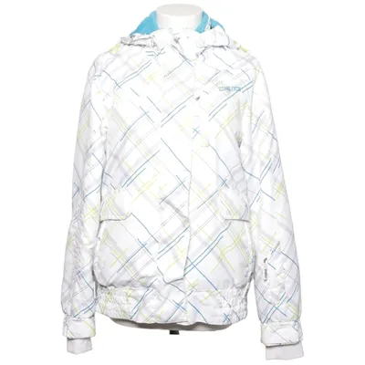 Manteau de ski (Blanc, Multicolore) de Blind Date Casual Polyester