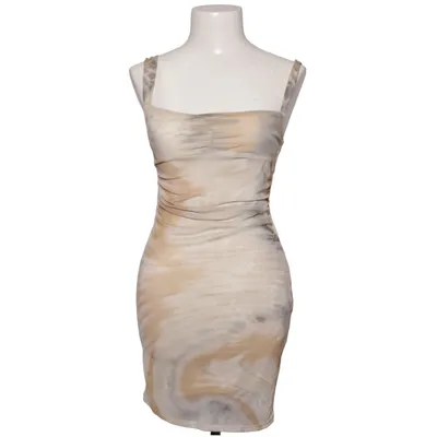Kjole (Beige, Flerfarvet) fra Pull & Bear Elastan, Polyester