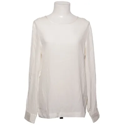 Blouse (White) from Nice Connection Elastane, Silk