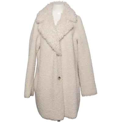 Shearling jacket (White) from Beaumont Polyester