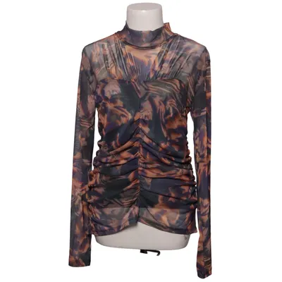 Top (Blue, Multicolored) from Gestuz Elastane, Recycled polyester