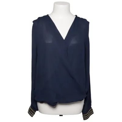 Wikkelblouse (Blauw) van Joy s