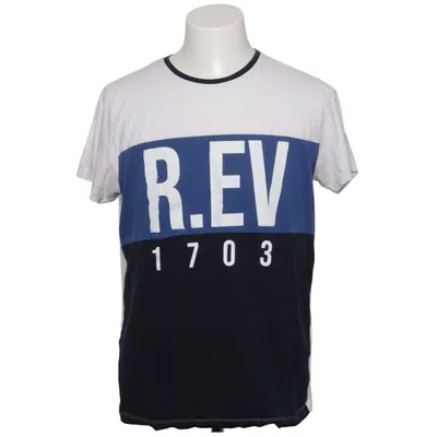 T-shirt (Blue, Black, White) from Rev Organic cotton