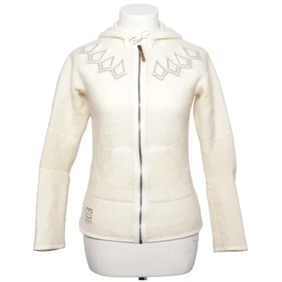 Huvtröja (Vit, Grå) från 66 North Polyester, Ull