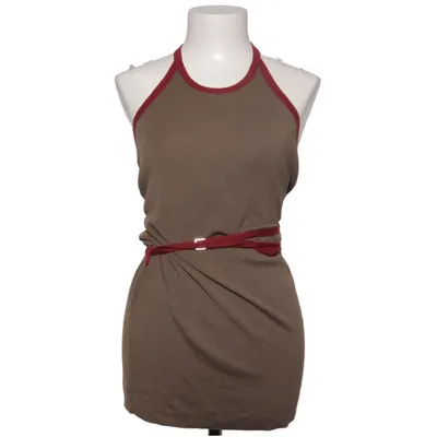 Halter neck top (Brown, Red) from Peppermayo Polyester