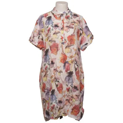 Shirt dress (White, Multicolored) from Marisa & Marie Linen