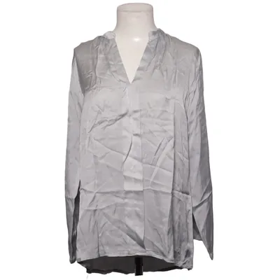 Blouse (Gris) de Liebesglück Soie, Viscose