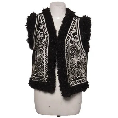 Gilet d'extérieur (Noir, Blanc) de Ambika Élasthane, Polyester