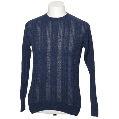 Pull-over (Bleu) de Mango Man Coton, Polyamide