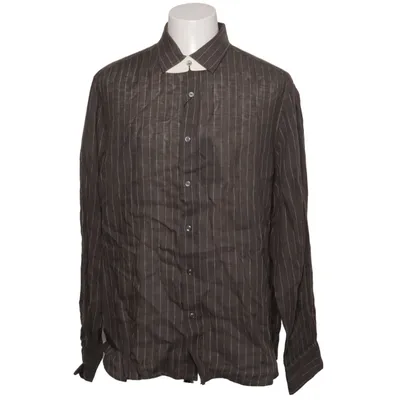 Skjorta (Grå, Vit) från Massimo Dutti Linne