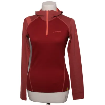 Hoodie (Red, Multicolored) from La Sportiva Elastane, Polyamide, Polyester, Wool