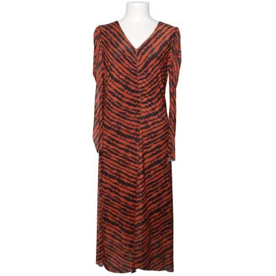 Dress (Black, Orange) from Ichi Elastane, Polyester