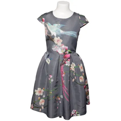 Kjole (Grå, Flerfarvet) fra Ted Baker Elastan, Polyester