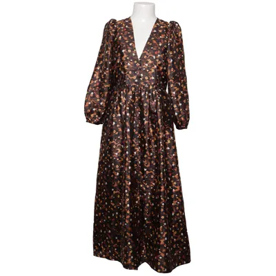 Långklänning (Brun, Flerfärgad) från Baum Und Pferdgarten Återvunnen polyester