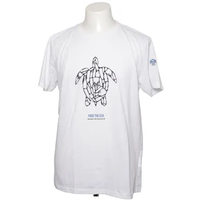 T-shirt (Vit) från North Sails Bomull, Polyester