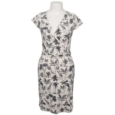 Wrap dress (White, Black) from Yessica Cotton, Elastane