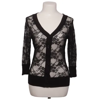 Cardigan (Black) from Zenana Outfitters Elastane, Polyamide