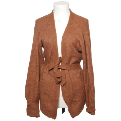 Wrap cardigan (Brown) from Ichi Acrylic, Alpaca wool, Elastane, Polyamide