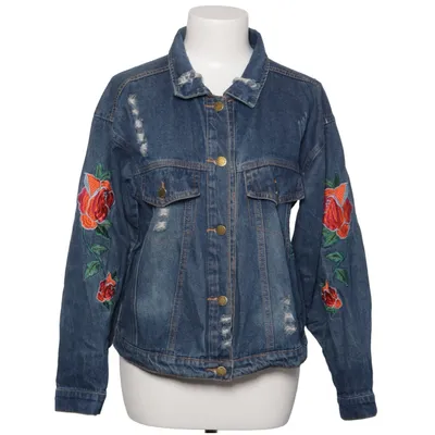 Jeansjacka (Blå) från By Clara Bomull, Polyester