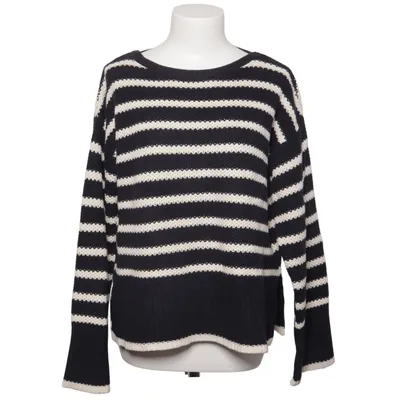 Sweater (Blue, White) from Tom Tailor Acrylic, Cotton