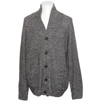 Cardigan (Gris, Blanc) de Angelo Litrico Acrylique, Laine