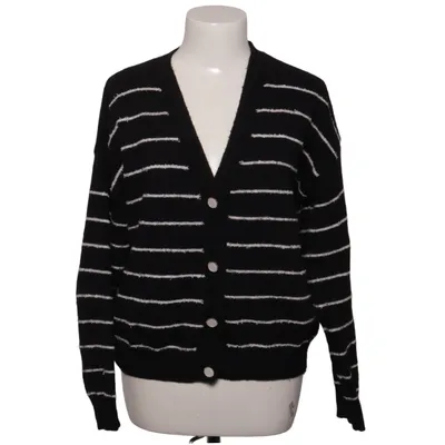 Strickjacke (Schwarz, Weiß) von Sandro Ferrone Acryl, Polyester