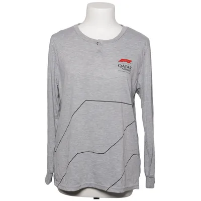Long sleeve T-shirt (Gray) from Qatar Airways Recycled polyester, Viscose