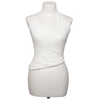Top (White) from Oh Polly Elastane, Polyamide, Polyester, Viscose