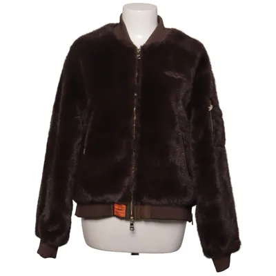 Bomber jacket (Brown) from Bombers Polyester