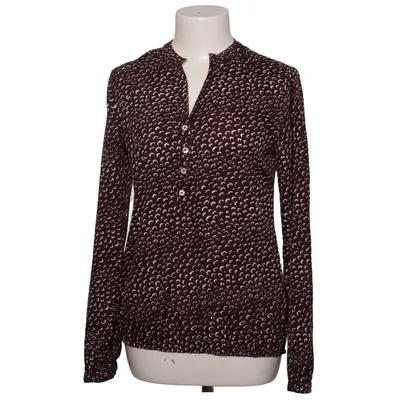 Bluse (Brun, Hvid, Blå) fra Van Den Bergh Polyester