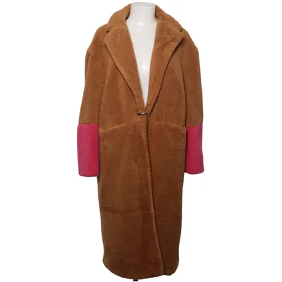Vinterfrakke (Brun, Pink) fra Mango Casual Polyester