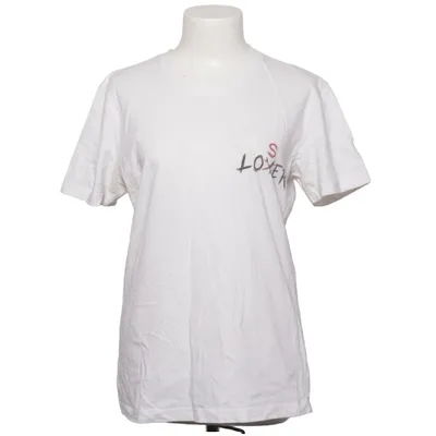 T-shirt (Hvid, Rød) fra Rad Bomuld