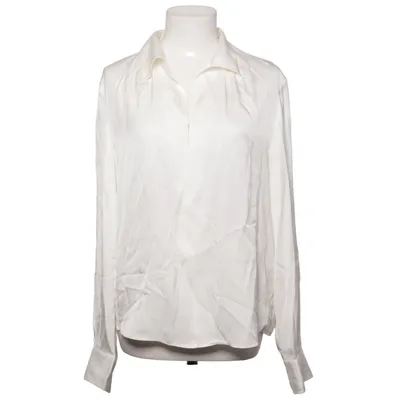 Blouse (Blanc) de Vince Élasthane, Soie, Viscose
