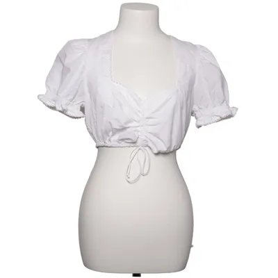 Dirndlblus (Vit) från MK Lifestyle Bomull, Polyester