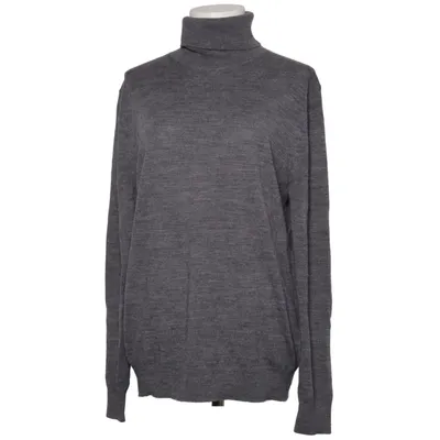 Rollkragenpullover (Grau) von Lawrence Grey Merinowolle