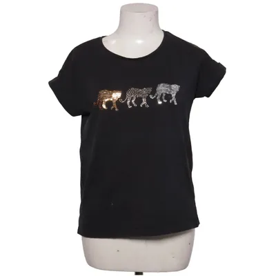 T-shirt (Schwarz) von Tomorrow Baumwolle, Elasthan