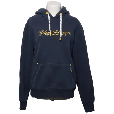 Hoodie (Blue) from Schmuddelwedda Cotton, Elastane, Polyester