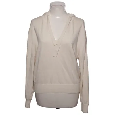 Capuchon sweater (Wit) van Crush Kasjmier, Katoen, Zijde