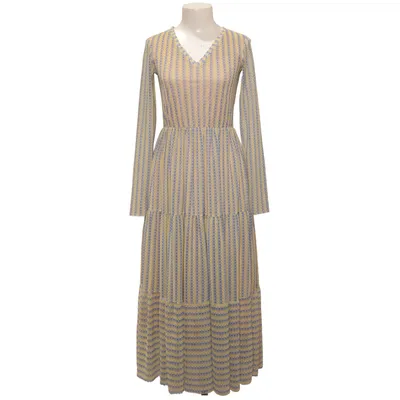 Maxi dress (Blue, Yellow, Multicolored) from Rich & Royal Polyester