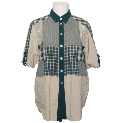 Kortärmad skjorta (Beige, Grön, Vit) från Hess Frackmann Bomull, Linne